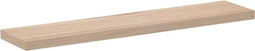 vidaXL - Wandschap - 110x23,5x4 - cm - bewerkt - hout