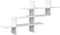 vidaXL - Wandschap - 124,5x18x60,5 - cm - bewerkt - hout - wit