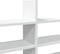 vidaXL - Wandschap - 124,5x18x60,5 - cm - bewerkt - hout - wit