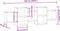 vidaXL - Wandschap - 129x18x42 - cm - bewerkt - hout - wit