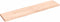 vidaXL - Wandschap - 140x30x(2-4) - cm - onbehandeld - massief - eikenhout