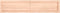 vidaXL - Wandschap - 140x30x(2-4) - cm - onbehandeld - massief - eikenhout