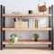 vidaXL - Wandschap - 140x50x(2-6)cm - behandeld - massief - eikenhout - lichtbruin