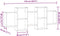 vidaXL - Wandschap - 159x18x65 - cm - bewerkt - hout - betongrijs