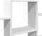 vidaXL - Wandschap - 159x18x66 - cm - bewerkt - hout - wit