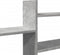 vidaXL - Wandschap - 167,5x18x68 - cm - bewerkt - hout - betongrijs