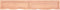 vidaXL - Wandschap - 180x30x(2-6)cm - behandeld - massief - eikenhout - lichtbruin