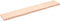 vidaXL - Wandschap - 180x30x(2-6) - cm - onbehandeld - massief - eikenhout