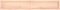 vidaXL - Wandschap - 180x30x(2-6) - cm - onbehandeld - massief - eikenhout