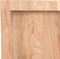 vidaXL - Wandschap - 180x40x(2-4)cm - behandeld - massief - eikenhout - lichtbruin