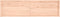vidaXL - Wandschap - 180x50x(2-4) - cm - onbehandeld - massief - eikenhout