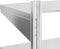 vidaXL - Wandschap - 2-laags - 75x23,5x60 - cm - roestvrijstaal - zilverkleurig
