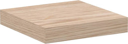 vidaXL - Wandschap - 23x23,5x4 - cm - bewerkt - hout