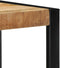vidaXL - Wandschap - 35x35x100 - cm - massief - ruw - mangohout