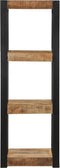 vidaXL - Wandschap - 35x35x100 - cm - massief - ruw - mangohout