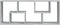 vidaXL - Wandschap - 36x16x90 - cm - bewerkt - hout - betongrijs