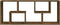 vidaXL - Wandschap - 36x16x90 - cm - bewerkt - hout - gerookt - eikenkleurig
