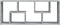 vidaXL - Wandschap - 36x16x90 - cm - bewerkt - hout - grijs - sonoma - eikenkleurig