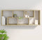 vidaXL - Wandschap - 36x16x90 - cm - bewerkt - hout - sonoma - eikenkleurig