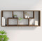 vidaXL - Wandschap - 36x16x90 - cm - bewerkt - hout - bruineikenkleurig
