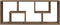 vidaXL - Wandschap - 36x16x90 - cm - bewerkt - hout - bruineikenkleurig