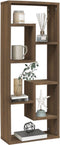 vidaXL - Wandschap - 36x16x90 - cm - bewerkt - hout - bruineikenkleurig