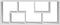 vidaXL - Wandschap - 36x16x90 - cm - bewerkt - hout - wit