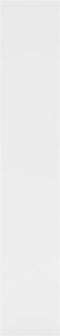 vidaXL - Wandschap - 36x16x90 - cm - bewerkt - hout - wit