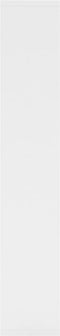 vidaXL - Wandschap - 36x16x90 - cm - bewerkt - hout - wit