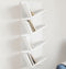 vidaXL - Wandschap - 4-laags - 33x16x90 - cm - wit