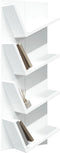 vidaXL - Wandschap - 4-laags - 33x16x90 - cm - wit