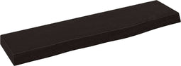 vidaXL - Wandschap - 40x10x2 - cm - behandeld - massief - eikenhout - donkerbruin