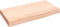 vidaXL - Wandschap - 40x20x4 - cm - onbehandeld - massief - eikenhout