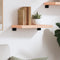 vidaXL - Wandschap - 40x30x(2-4) - cm - onbehandeld - massief - eikenhout
