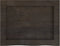 vidaXL - Wandschap - 40x30x(2-6)cm - behandeld - massief - eikenhout - donkerbruin