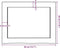 vidaXL - Wandschap - 40x30x(2-6)cm - behandeld - massief - eikenhout - donkerbruin