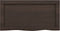 vidaXL - Wandschap - 40x30x(2-6)cm - behandeld - massief - eikenhout - donkerbruin