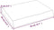 vidaXL - Wandschap - 40x30x(2-6)cm - behandeld - massief - eikenhout - donkerbruin