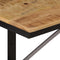 vidaXL - Wandschap - 40x30x32 - cm - massief - mangohout - en - ijzer