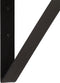 vidaXL - Wandschap - 40x30x32 - cm - massief - mangohout - en - ijzer
