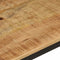 vidaXL - Wandschap - 40x30x32 - cm - massief - mangohout - en - ijzer