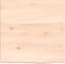vidaXL - Wandschap - 40x40x(2-4) - cm - onbehandeld - massief - eikenhout