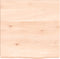 vidaXL - Wandschap - 40x40x(2-4) - cm - onbehandeld - massief - eikenhout