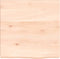 vidaXL - Wandschap - 40x40x(2-4) - cm - onbehandeld - massief - eikenhout