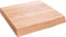 vidaXL - Wandschap - 40x40x(2-6) - cm - behandeld - massief - eikenhout - lichtbruin