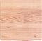 vidaXL - Wandschap - 40x40x(2-6) - cm - behandeld - massief - eikenhout - lichtbruin