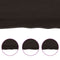 vidaXL - Wandschap - 40x50x(2-4)cm - behandeld - massief - eikenhout - donkerbruin