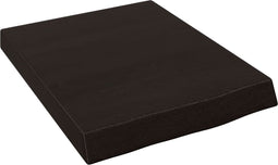 vidaXL - Wandschap - 40x50x(2-6)cm - behandeld - massief - eikenhout - donkerbruin