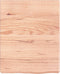 vidaXL - Wandschap - 40x50x(2-6) - cm - behandeld - massief - eikenhout - lichtbruin