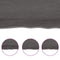 vidaXL - Wandschap - 40x60x(2-4)cm - behandeld - massief - eikenhout - donkerbruin